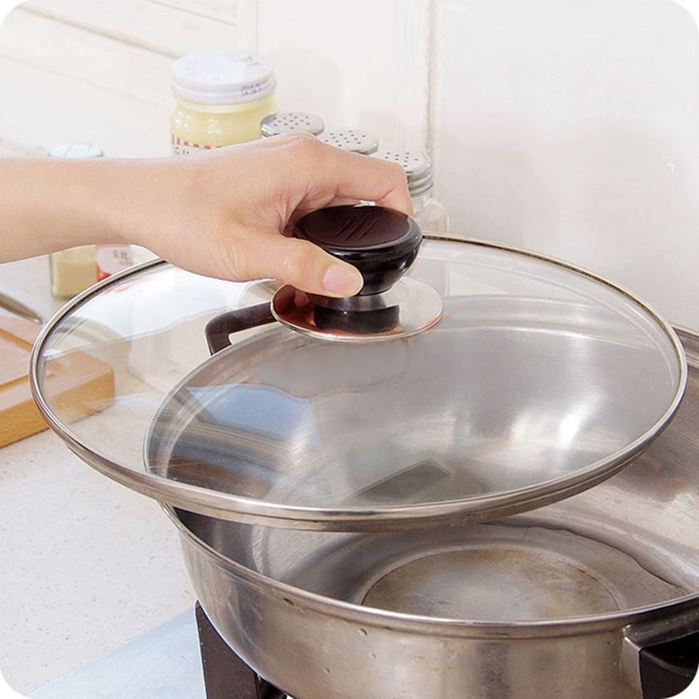 Cookware Pot Pan Deksel Vervanging Hand Grip Cover Knop Handvat Voor Keuken Circulaire Holding Knop Schroef Handvat