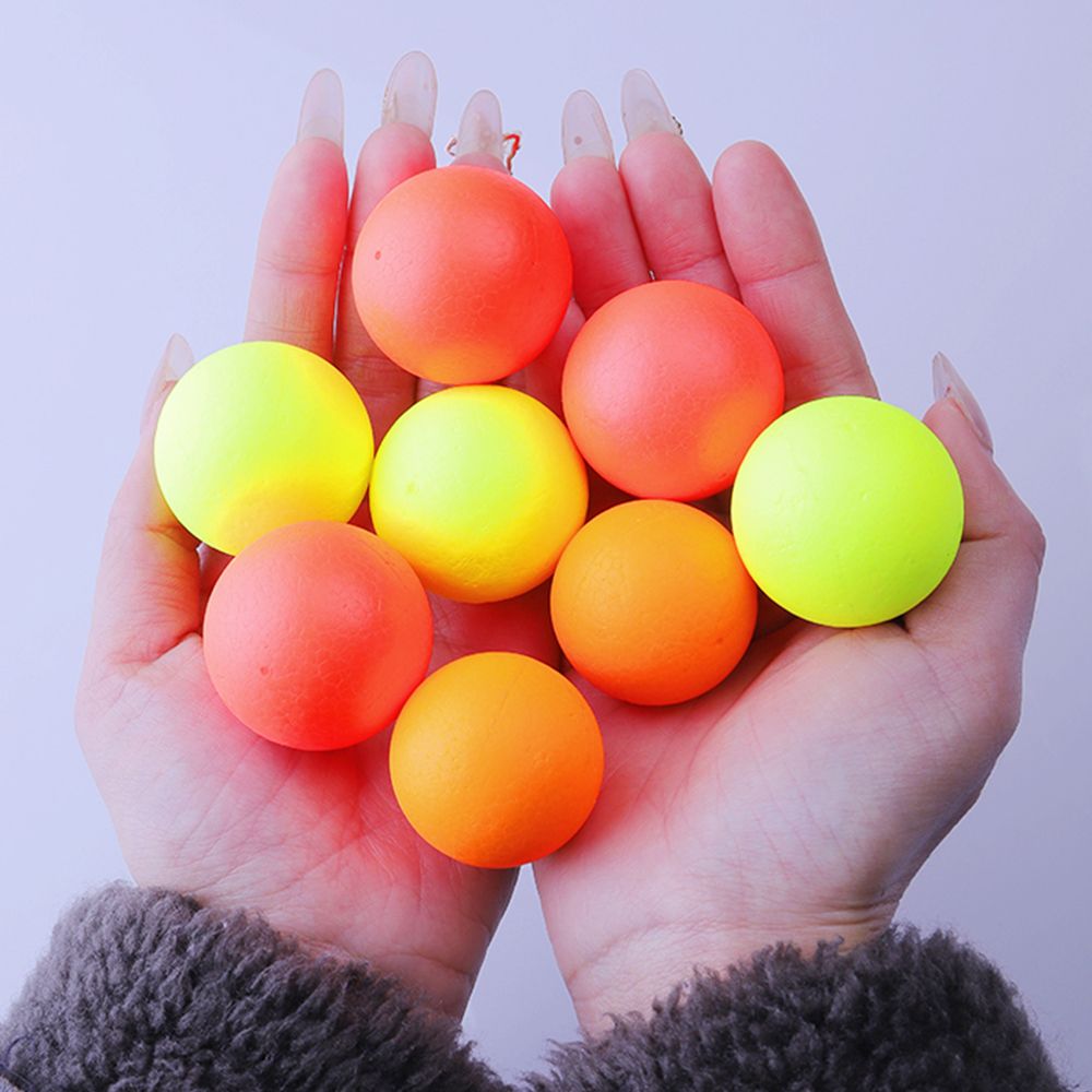 24mm-36mm Foam Floats Ball Beads Beans Fishing Float set Bottom Rig Rigging Material Fishing Tackle Accessories Pick Size