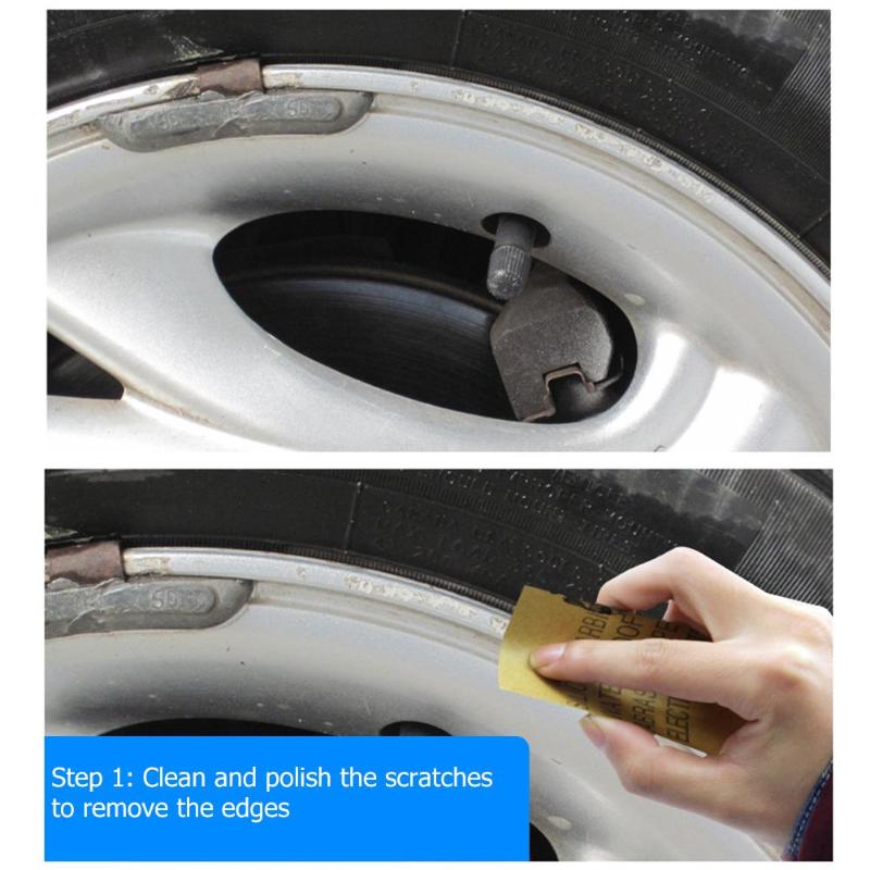 VODOOL-rotulador para reparación de arañazos de pintura de coche, resistente al agua, llanta de radio, rotulador de cuidado de la banda de rodadura