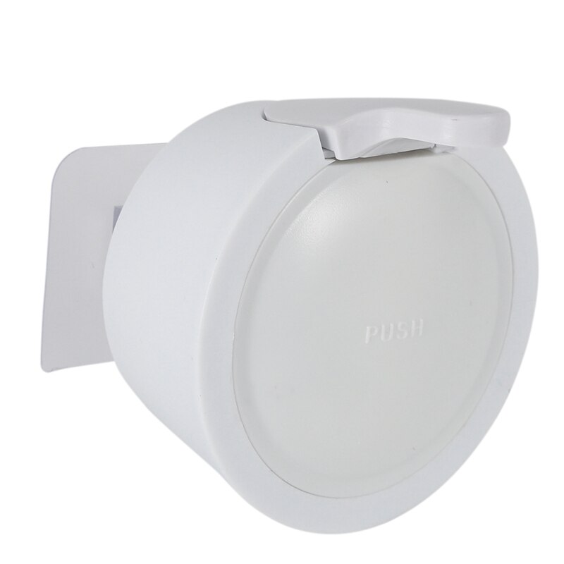 Small Liquid Soap Dispenser Wall Mounted Free Punching Plastic Shampoo Dispenser for Bathroom Kitchen Hotel 350Ml: Default Title