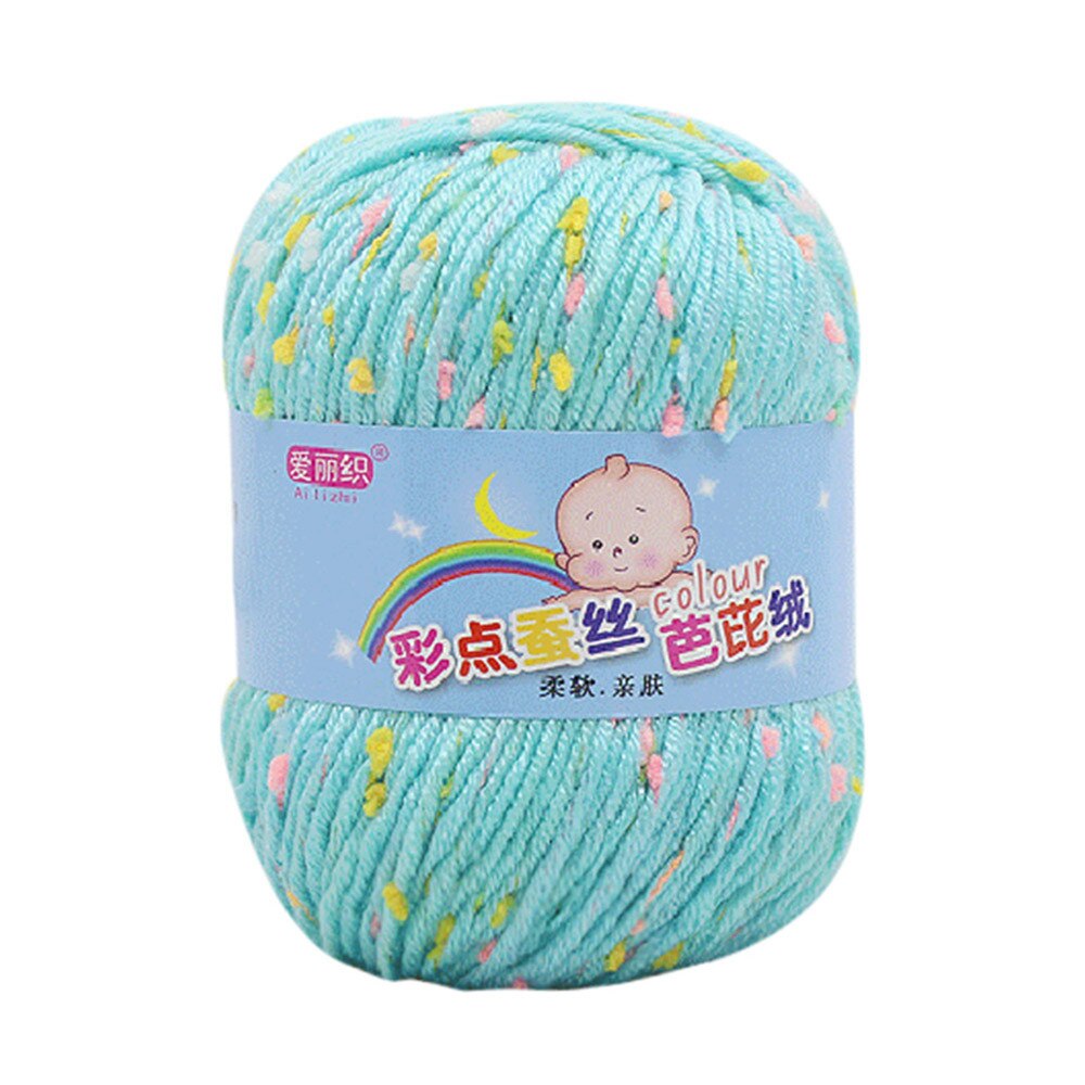 50g Hand Knitting Knicker Yarn Crochet Soft Scarf Hat Yarn Knitwear Wool Soft Warm Baby Yarn for Hand Knitting Supplies: Red