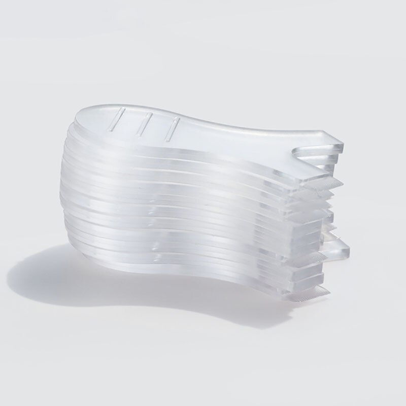 Extension de cils en Silicone en forme de Y, 10 pièces/lot, recourbe-cils, outil de brosse de greffage, coussinet de permanente