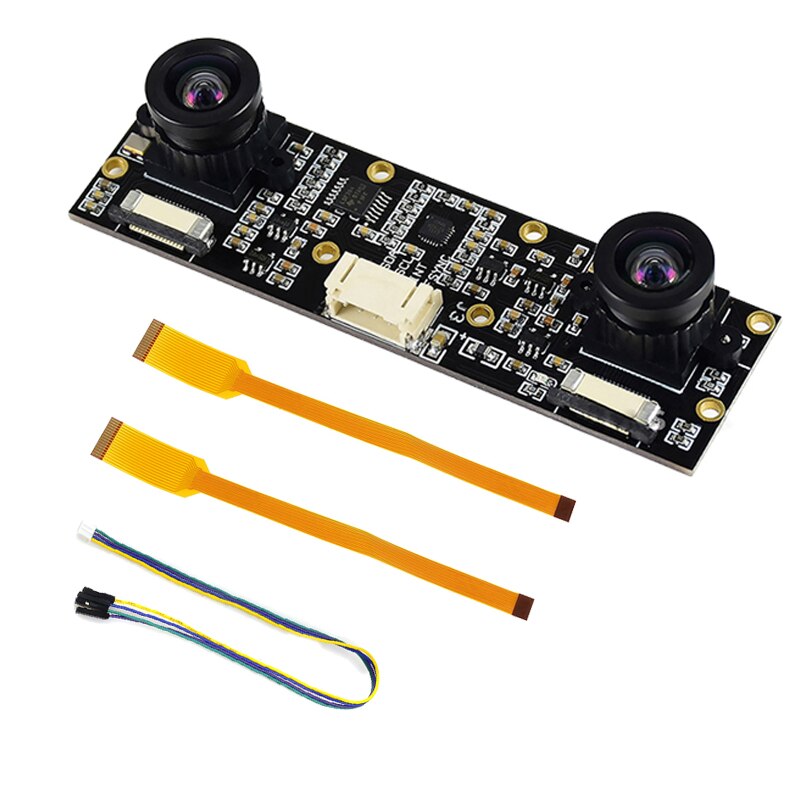 8MP IMX219-83 Stereo Verrekijker Camera Module Voor Jetson Nano Developer Kit B01 Raspberry Pi CM3/CM3 + Voor Ai vision Toepassingen: Default Title