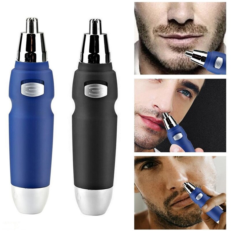 2 pièces électrique rasage nez oreille tondeuse sécurité visage soins nez tondeuse pour hommes rasage épilation rasoir