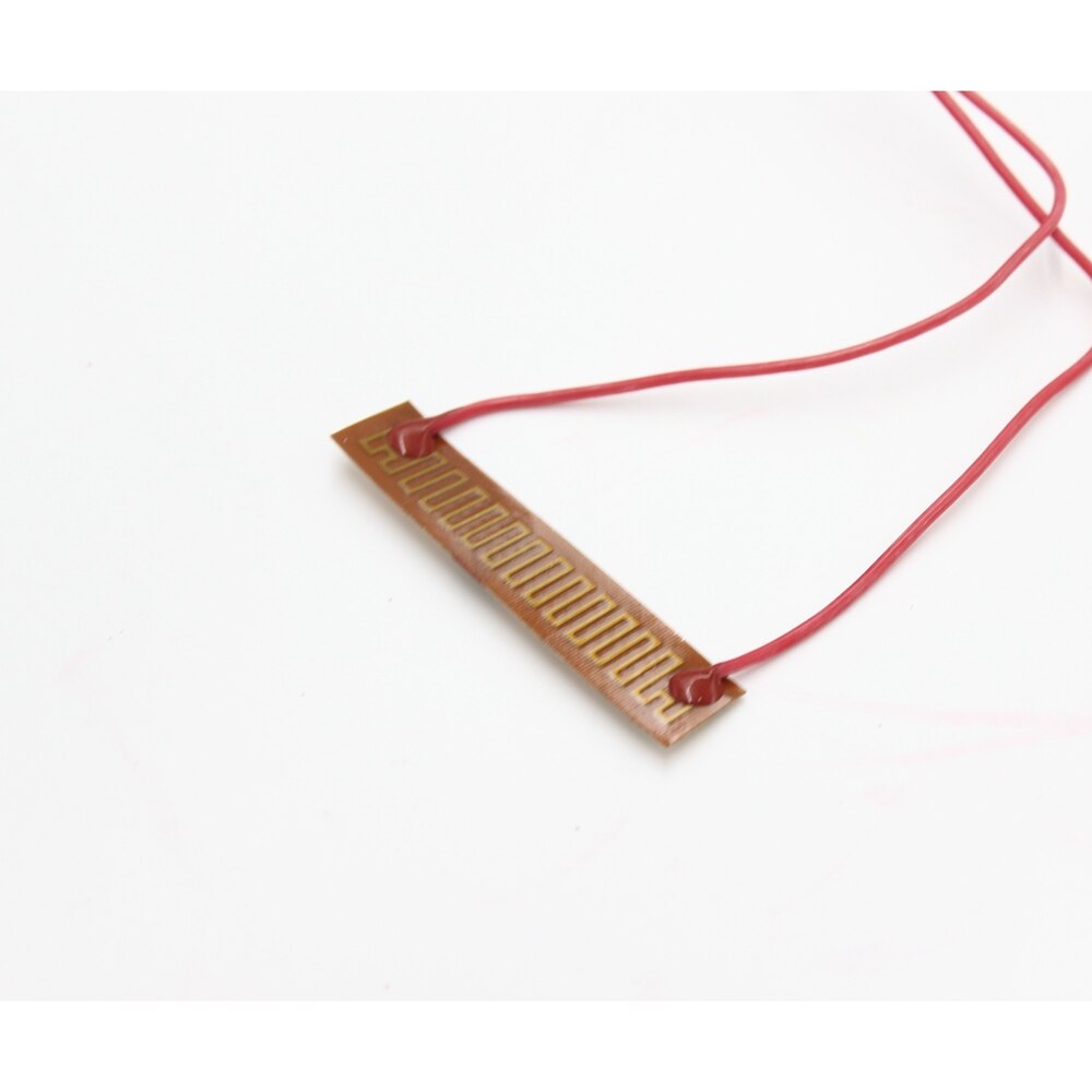 63x14mm 12V 10W PI Heating Film Plate Polyimide Electric Heated Panel Pad Mat Electrotherma Flexible Adhesive Foil Oil Heater