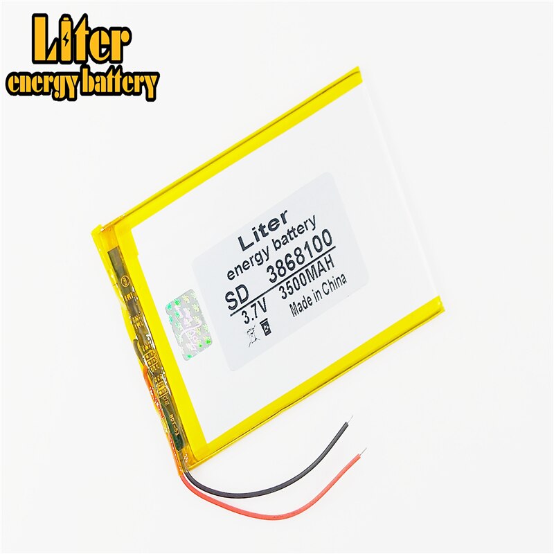 3868100 3.7V 3500Mah 3568100 Tablet Computer Algemene Batterij. VX610W Lithium Polymeer Batterij