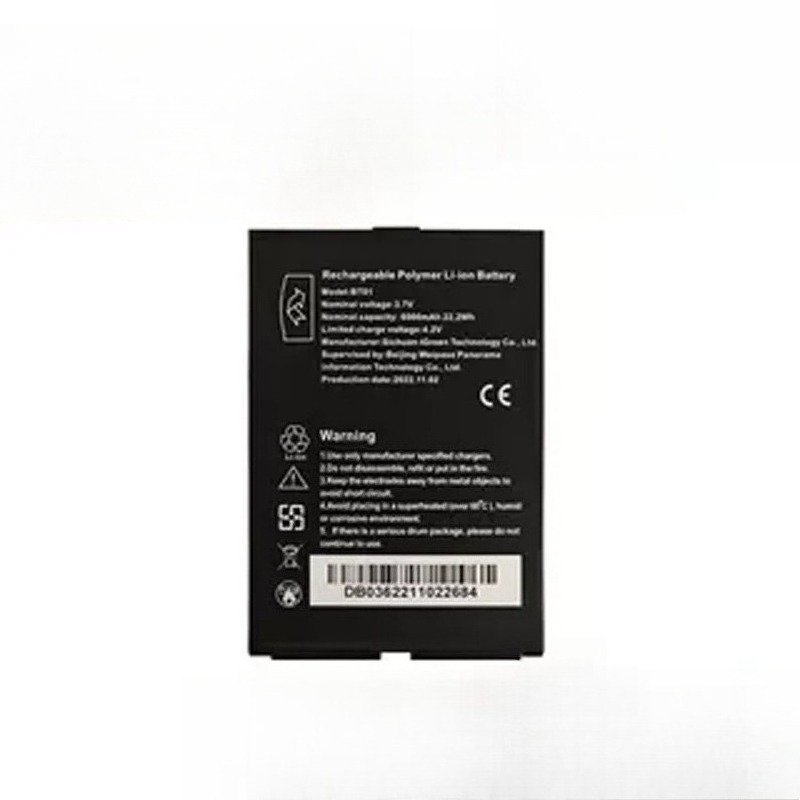 Brand 6000mAh 3.7V 22.2Wh BT01 Battery for Wiseasy POS3 Information Intelligent Card Reader