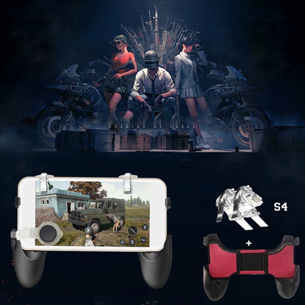 5 en 1 pour Android téléphone Portable gachette manette de tir bouton de tir pliable poignée contrôleur de jeu Portable