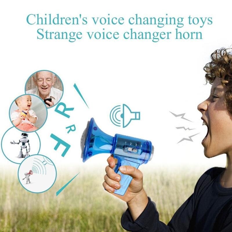 Voice Changer Versterker 3 Verschillende Sound Speakers Speelgoed Kinderen Educatief Leuk Speelgoed