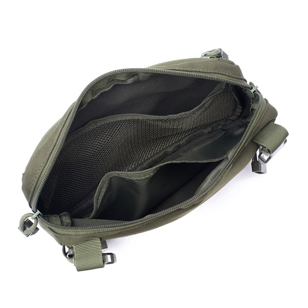 Outdoors Pouch Chest Kit Pack Vest Bag Front Pouch Outdoors Carry Pouch For Hiking Fishing Camping Backpacking