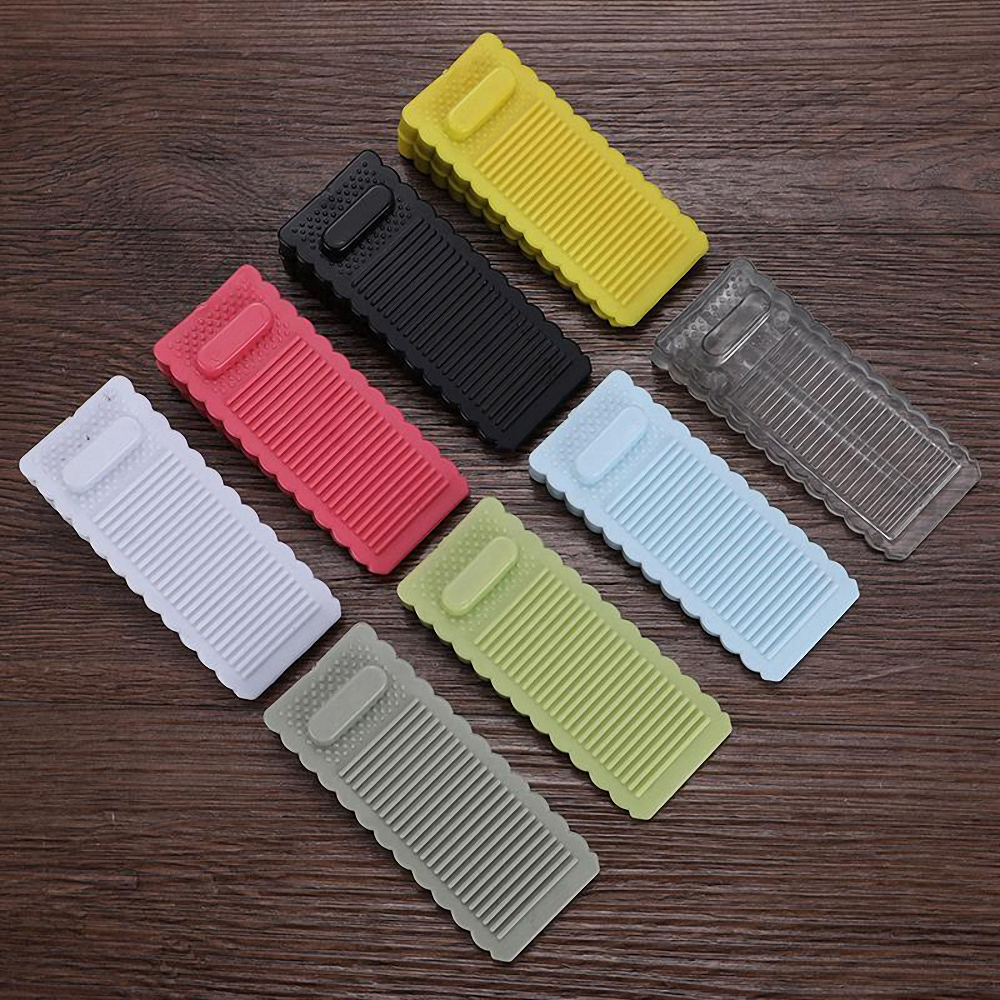 Veiligheid Siliconen Deur Stop Stoppers Antislip Blok Wig Deurstoppers Home Office Deur Achter Retainer Anti-Collision Beschermen hardware