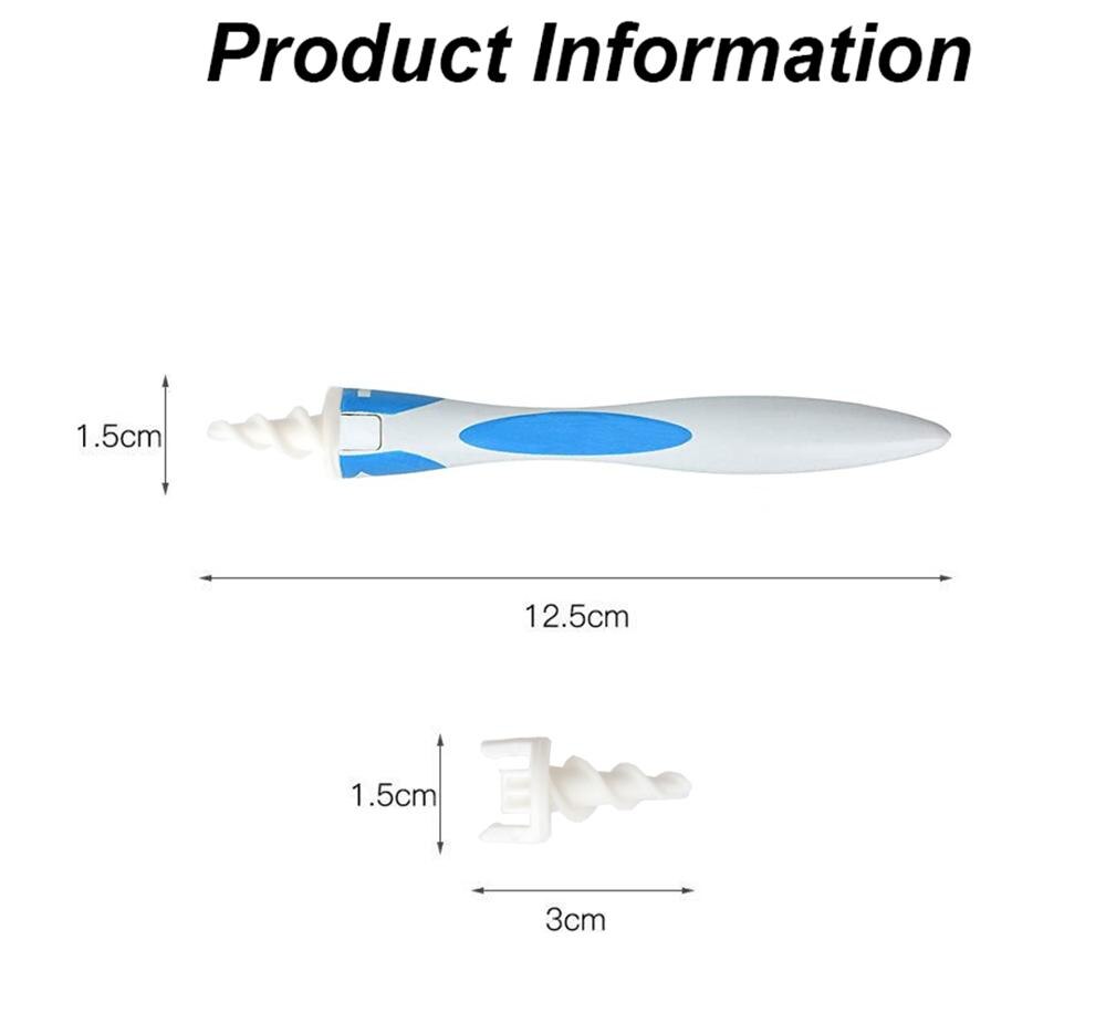 Ensemble d&#39;outils de soins auriculaires en Silicone, 16 pièces, soins infirmiers, spirale douce, outil de santé, nettoyage de la cire d&#39;oreille, outil d&#39;élimination de la cire d&#39;oreille