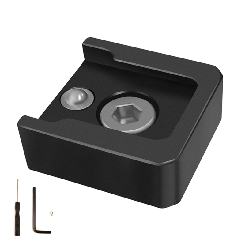 Support de chaussure chaude pour appareil photo, support de chaussure froide en métal portable, support d'adaptateur de base, support d'invite pour moniteur de lumière LED, excellent