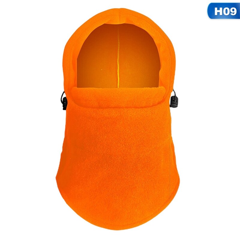 Winter winddichte wandelmutsen heren warme thermische fleece bivakmutsen gezichtsbedekkende mutsen ski fiets motor nekwarmer helm muts: H09