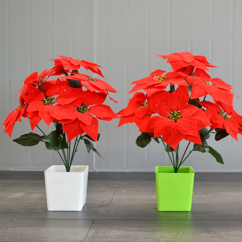 Maoiut 24 stks Kleine Kunstmatige Pine Picks Kerst Hulst Bessen Takken voor Kerst Bloem Arrangementen Kransen en Vakantie Decoraties (Geel