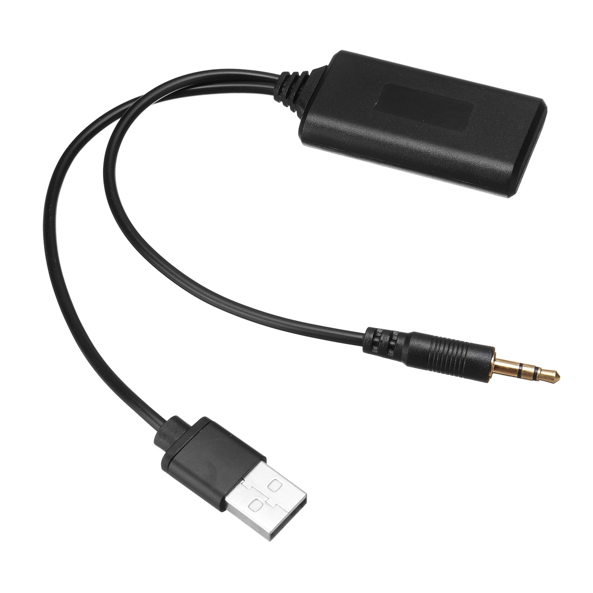 Universal Car 12V bluetooth Module Adapter Wireless Radio Stereo AUX-IN Aux Cable Adapter USB 3.5MM Jack Plug