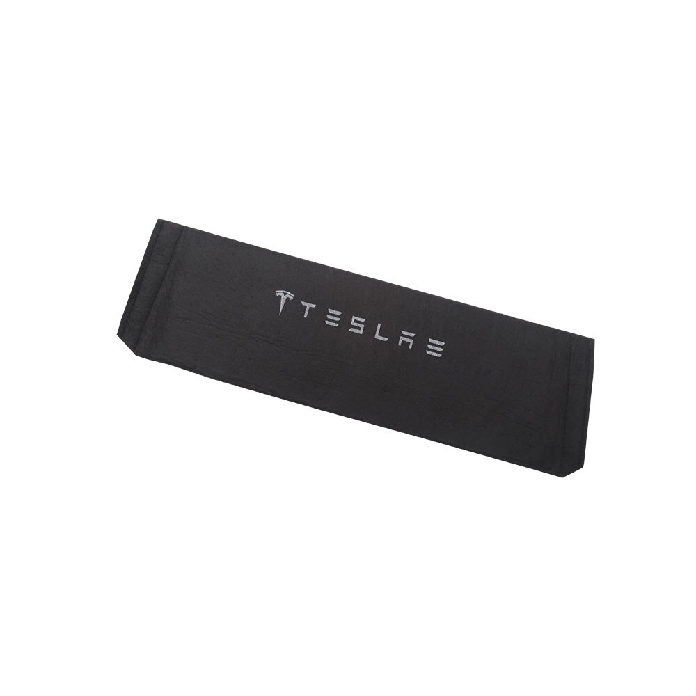 Fit Voor Tesla Model Y Lagere Achterbank Partitie Opslag Partitie Zetel Boord Doos: With Logo