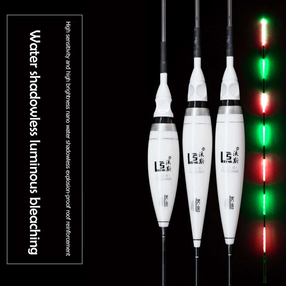 1Pc Vissen Led Elektronische Praalwagens Lichtgevende Drijfvermogen Smart Outdoor Nacht Vissen Accessoires Vissen Tackles Gereedschap