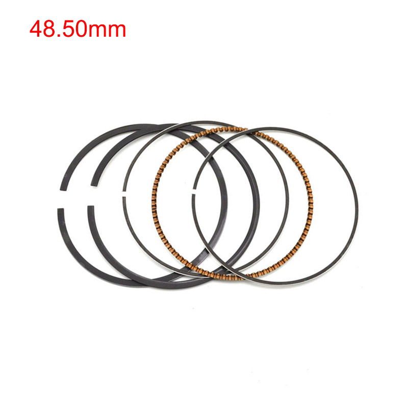 1/4 Sets Motorcycle Engine Parts Piston Rings Kit Bore STD Size 48mm ~ 48.5mm For YAMAHA FZR250RR 3LN ZEAL250 FZX250 ZEAL 3YX: Blue
