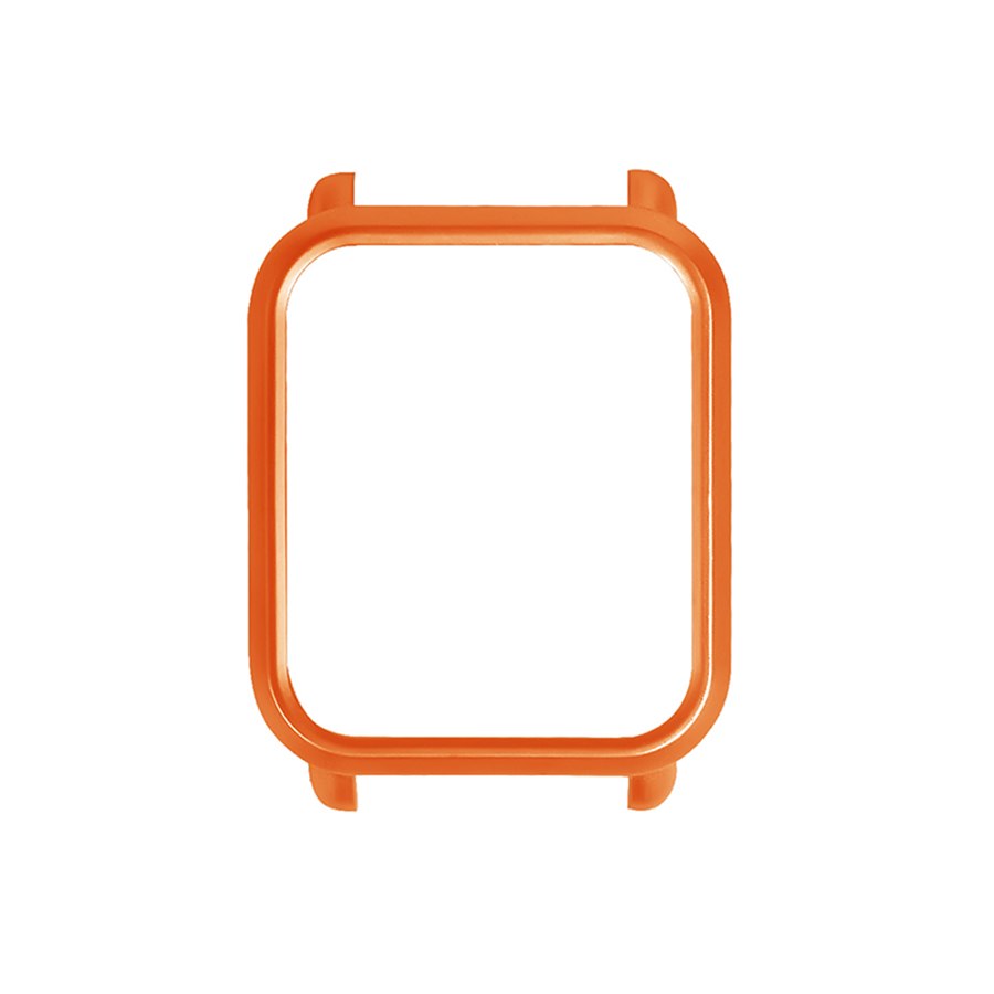 Funda protectora para reloj de PC para Xiaomi Huami Amazfit Bip Bit Youth Watch PC Shell Frame para accesorios de reloj Amazfit Bip: Orange