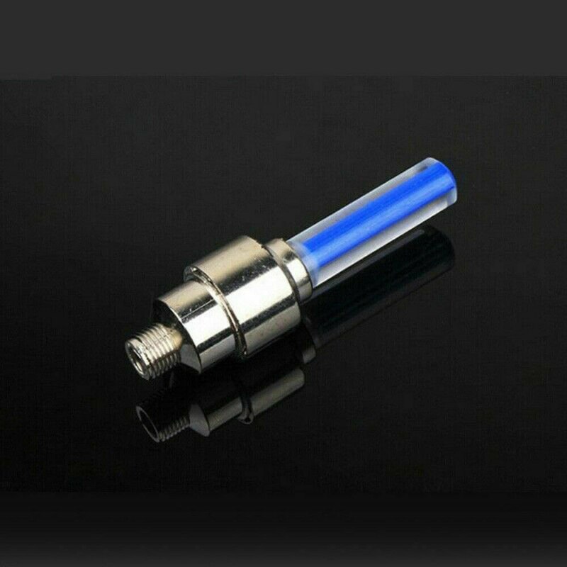 2Stck Neon- Ventil Kappe Farbe Reifen LED Licht Blinkt Licht Reifen Reifen Ventil Ventil Für Fahrrad Motorrad Reifen Reifen licht: 04