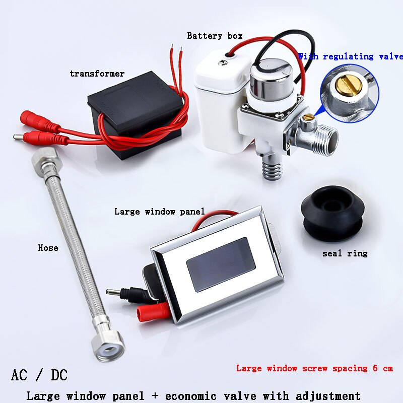 Urinoir Sensor Accessoires Infrarood Full-Automatische Geïntegreerde Urinoir Emmer Wc Urine Pocket Spoelen Apparaat Magneetventiel: MK14