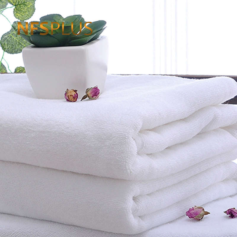 Dikker Badhanddoek Voor Volwassenen 100% Katoen Zuiver Wit Zware Badstof Absorberende Hand Gezicht Handdoek Voor Badkamer En 5 Star hotel