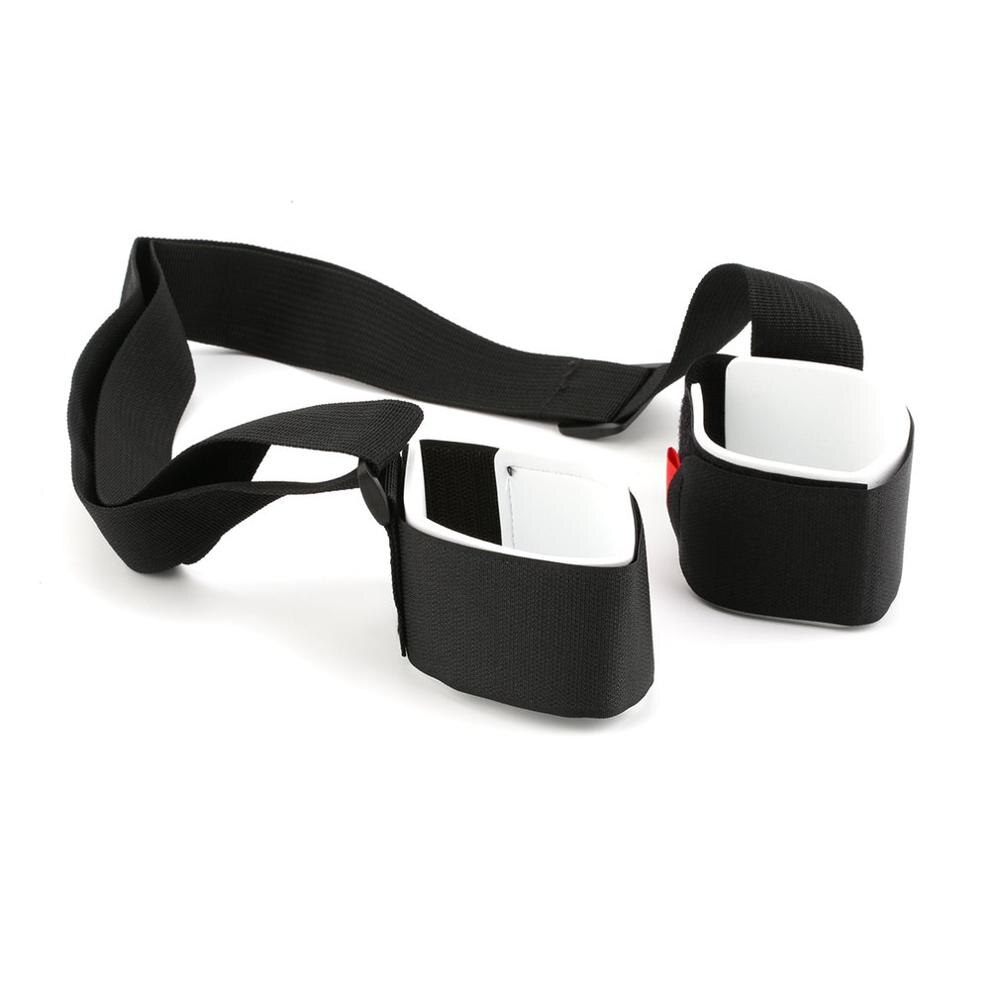 Adjustable Skiing Pole Shoulder Hand Carrier Lash Handle Straps Porter Hook Loop Protecting Ski Handle Strap Bags Black