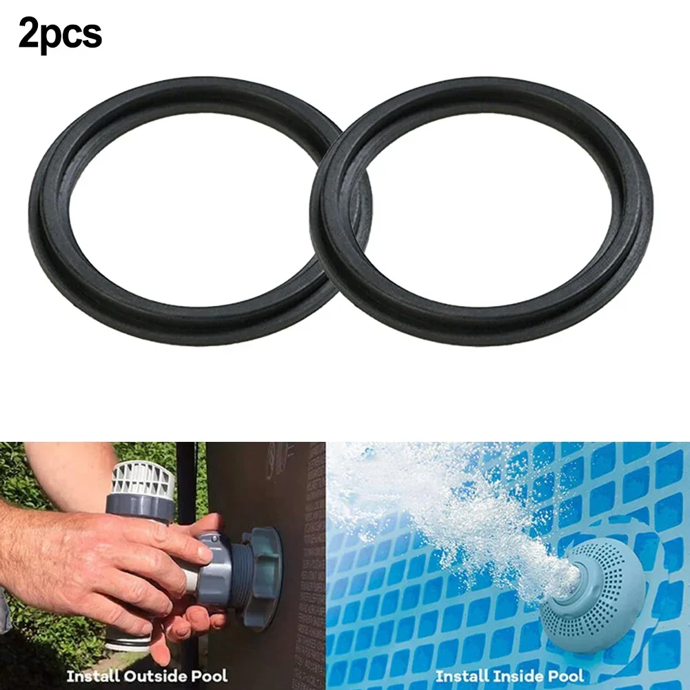 2PCS Gummi Unterlegscheibe Für Intex 10745 Für P6029 Für Die Taucher Ventil Schwimmbad Dichtung Zubehör Pool Ersatz Teile