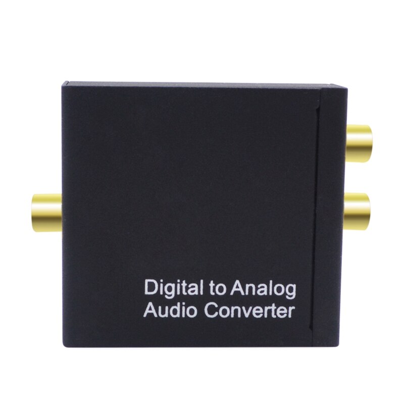 Digitaal Naar Analoog Converter Dac Digitale Spdif Toslink Naar Analoog Stereo O L/R Converter Adapter Met Optische Kabel voor PS3 Xb