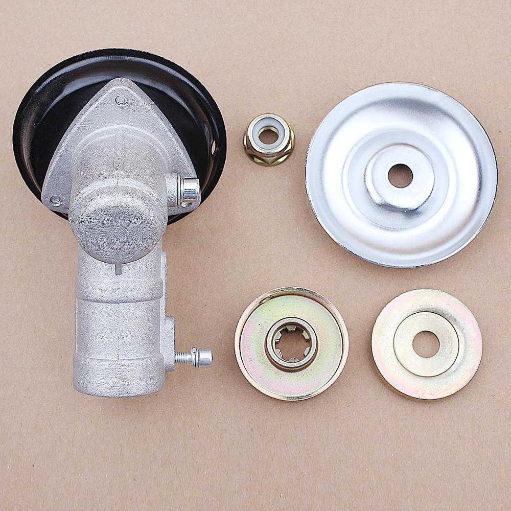 7 T/9 T M10 * 1.25 Versnellingsbak Gear Hoofd Assemblage 28MM Vierkante Staaf Universele Gear Hoofd fit grasmaaier Trimmer Bosmaaier