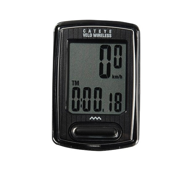 CATEYE Bike Computer Wireless Cycling Computer Bicycle Waterproof Kilometers Odometer Stopwatch Speedometer Bicycle Accessories: Black