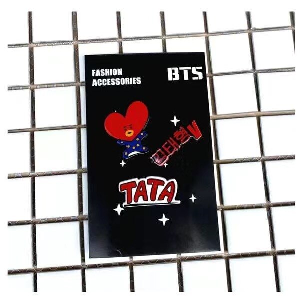 Hqbts Bangtan Jongens Acryl Broche Set Perifere Dezelfde Stijl: A2-xin