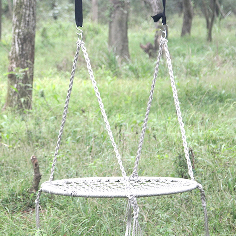 Round Hammock Swing Hanging Chair Outdoor Indoor Furniture For Garden Dormitory Children Adult Comfortable Chair Hammock Bed