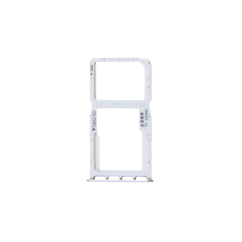Support de carte Sim avec connecteur, pièce de rechange pour Huawei P30 Lite Nova 4E: Nova 4e Silver