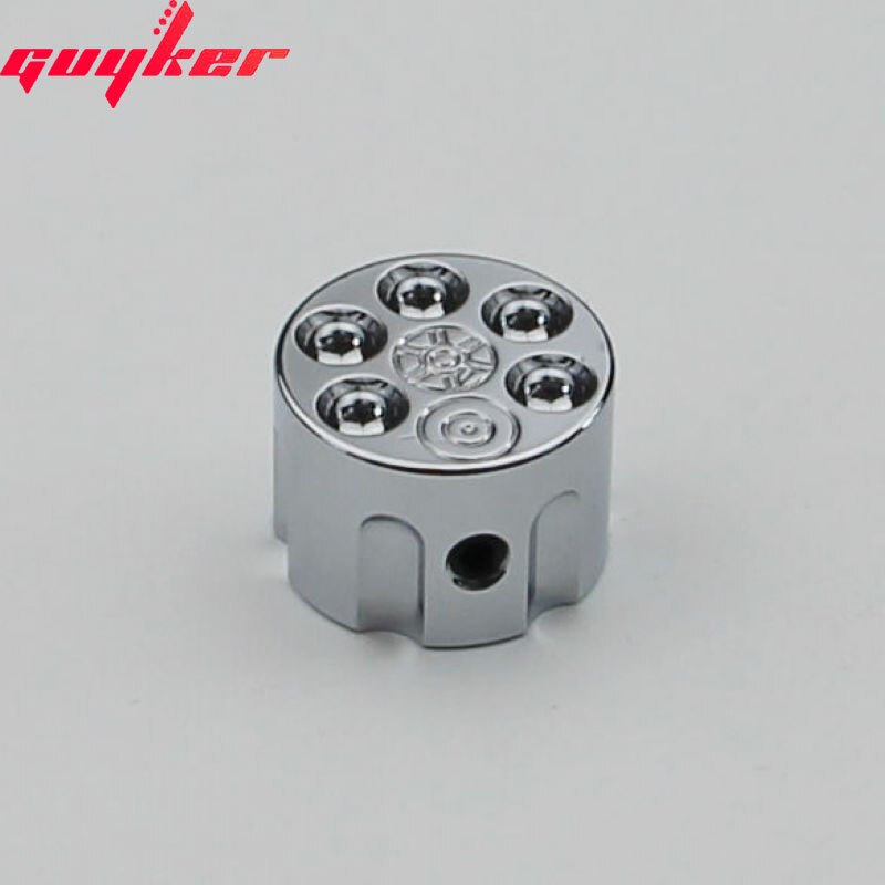 1 stykke metall, leie kobber potensiometerknapp indre diameter 6mm til elektrisk gitar eller bass i fem farger: 1 stk kr