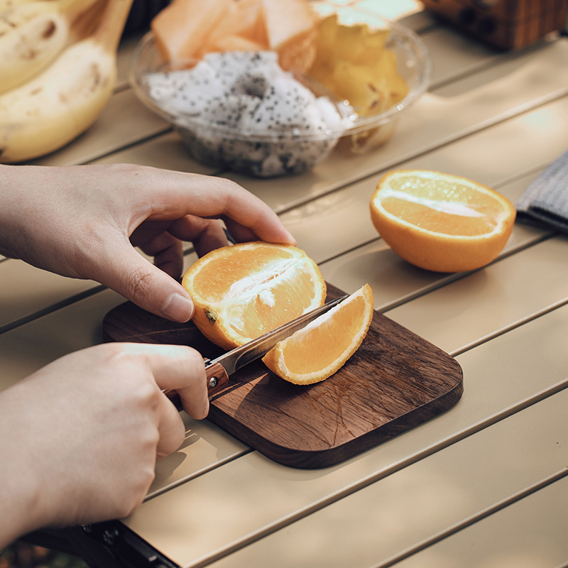 Planche à découper de camping en bois, décoration de cuisine, petit album en bois, escalade de service pour camping-car, fournitures de cuisine, de gril