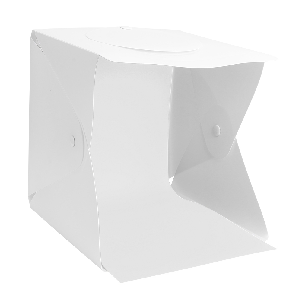 Photography Light Tent Photo Studio Portable Kit with LED Ring Light 4 Backdrops Picture Enjoying Ornament