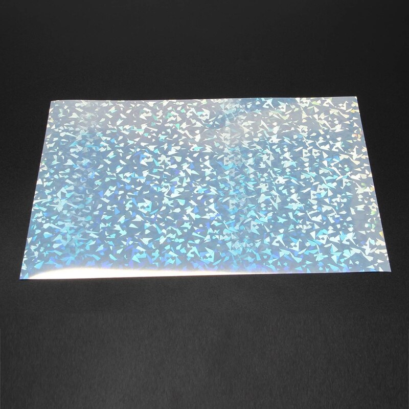 20Sheets Holographic Sticker Paper Holographic Printable Stickers Vinyl Stickers For Inkjet Printer Cutting Crafts