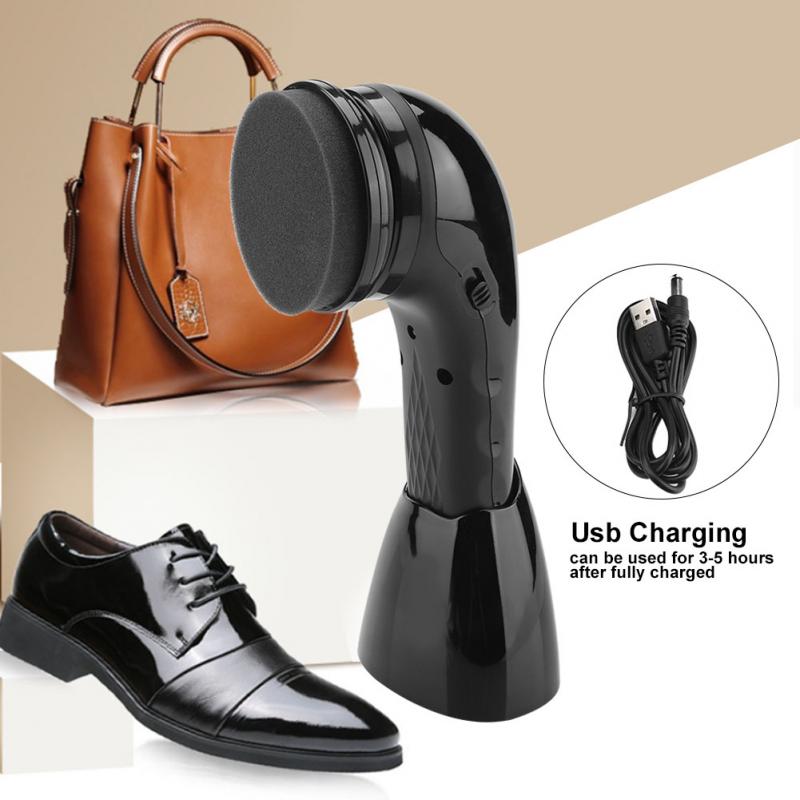 Tragbare Handheld Automatische Elektrische Schuhputzer Automatische Schuh Polieren Maschine Reinigung Pinsel Schuh Leder Pflege Werkzeuge