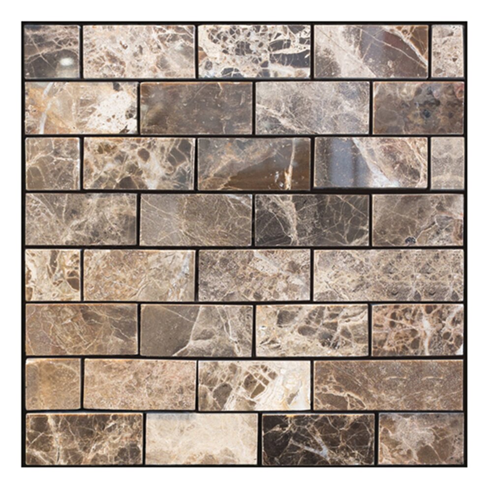 3D Wallpaper Wall Sticker Wall Decor Embossed Brick Simulation Tile Wall Sticker Household Arrivals Best Selling