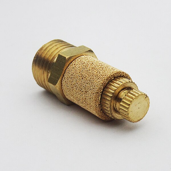 Pneumatisk lyddæmper lyddæmper filter flowhastighedsregulator sintret bronze sll -01/ sll -02/ sll -03/ sll -04