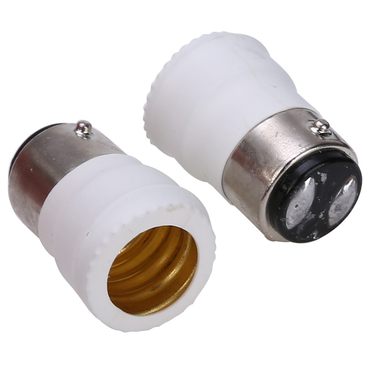 2 teile/satz Bajonett B15 Zu Kleine Schraube E14 Glühbirne Adapter Konverter Halfter für Lampe Basis Halfter B15 220V