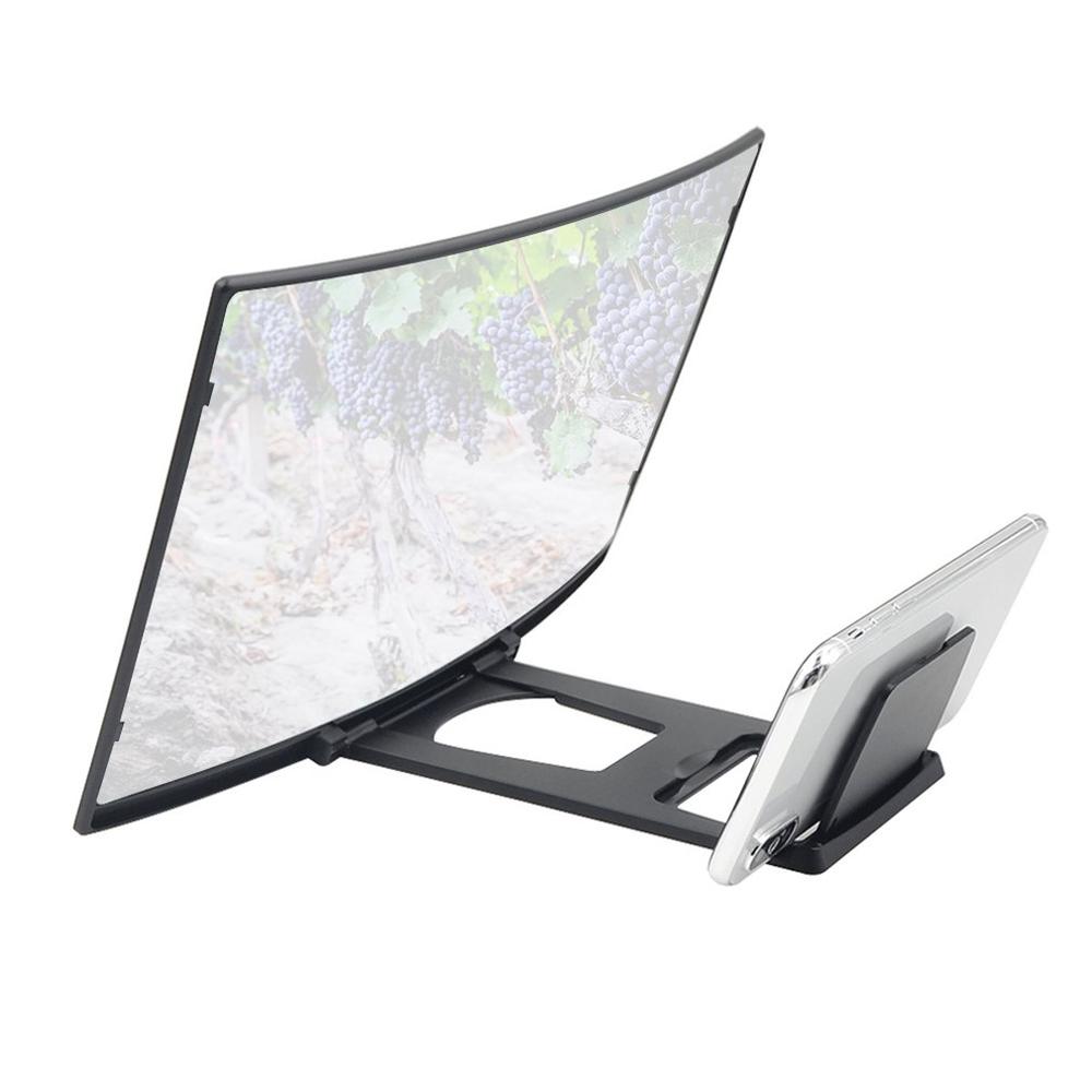 Curved Screen Mobile Phone Amplifier Curved Magnifying Glass Eye Protection 3D Screen Amplifier Mobile Phone Magnifying Glass