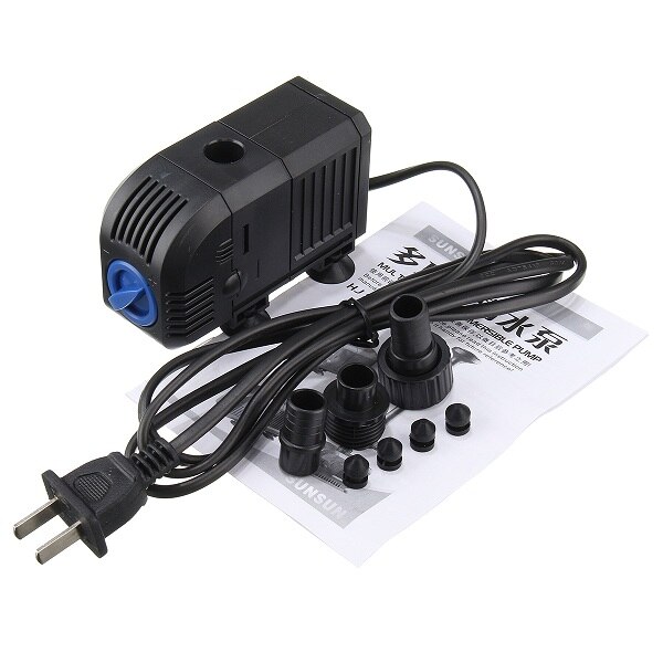 Submersible Pump Fountain Quiet Water Pump for Aquarium Fish Tank Hydroponics Pools