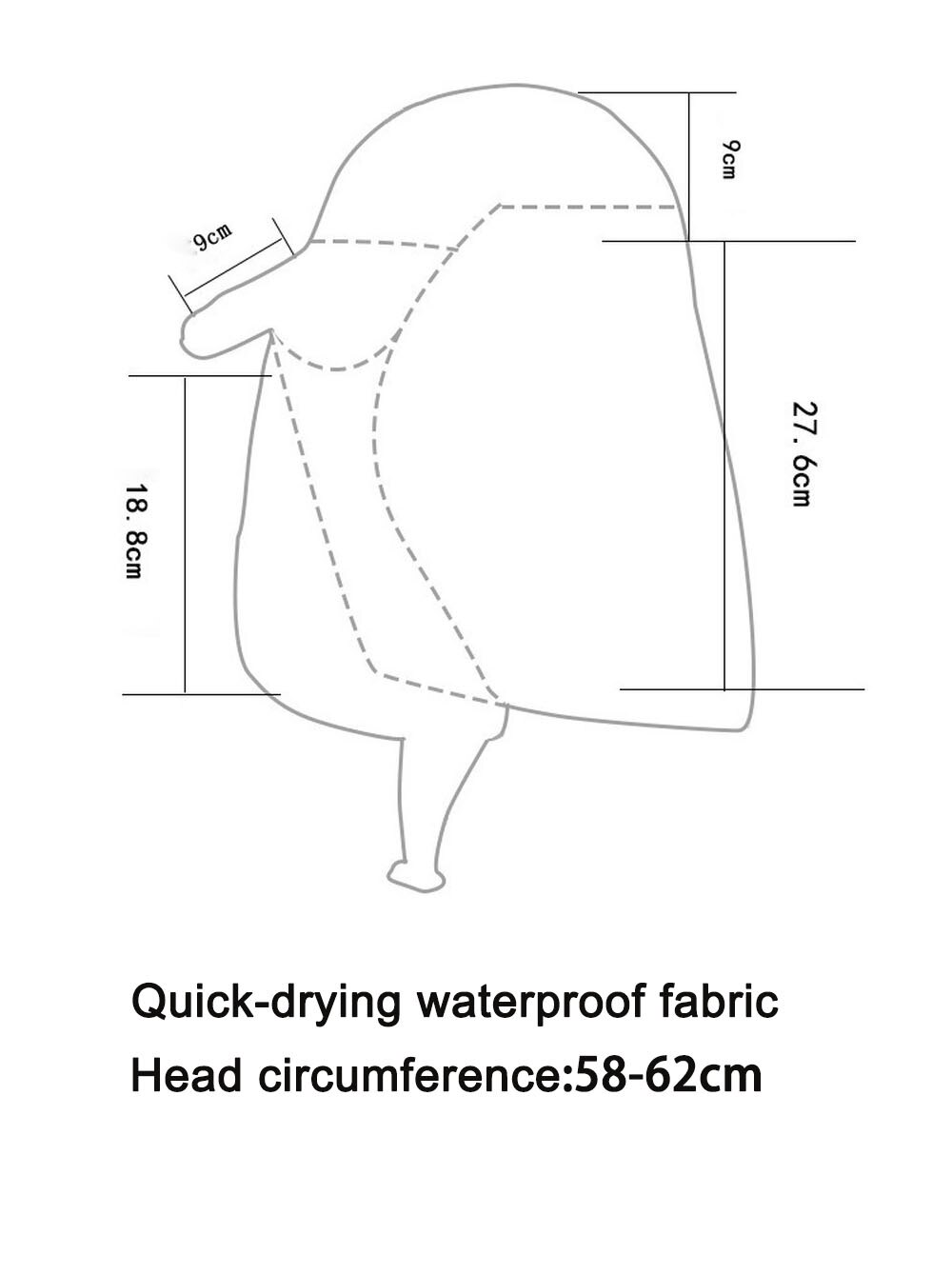 Vissen Hoed Voor Mannen &amp; Vrouwen Outdoor Uv Zon Bescherming Brede Rand Hoed Met Gezicht Cover En Hals Flap