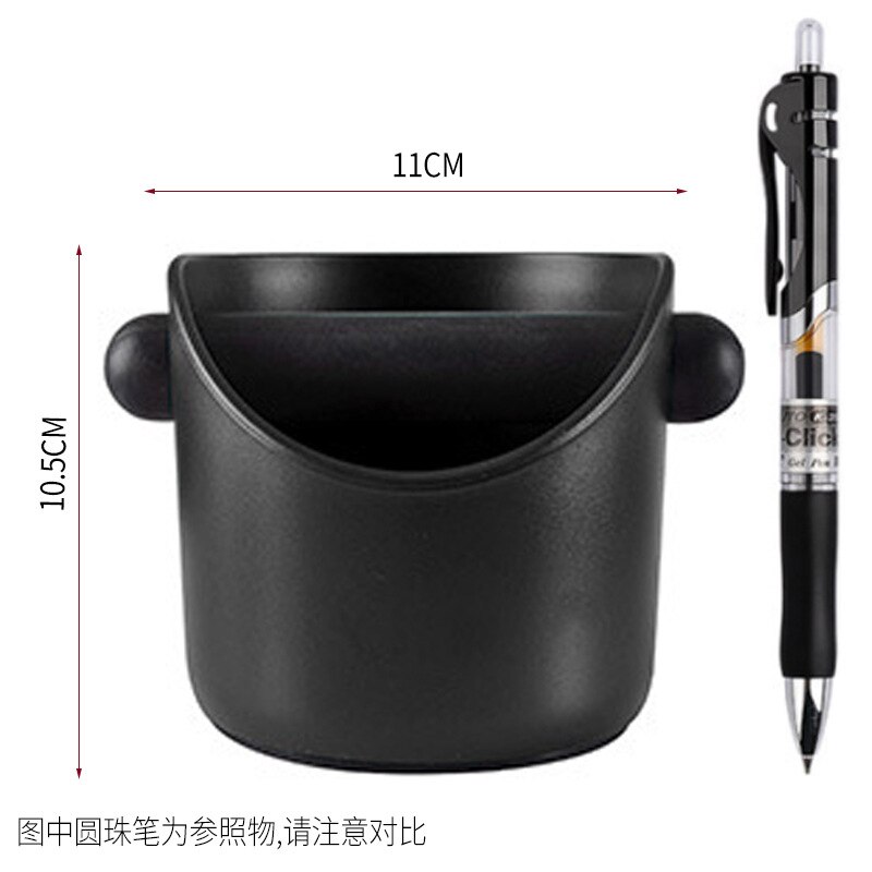 Anti Slip Shock-absorbent Espresso Knock Box Anti Slip Coffee Grind Dump Bin Waste Bin With Detachable Knock Bar For Barista: Style A2