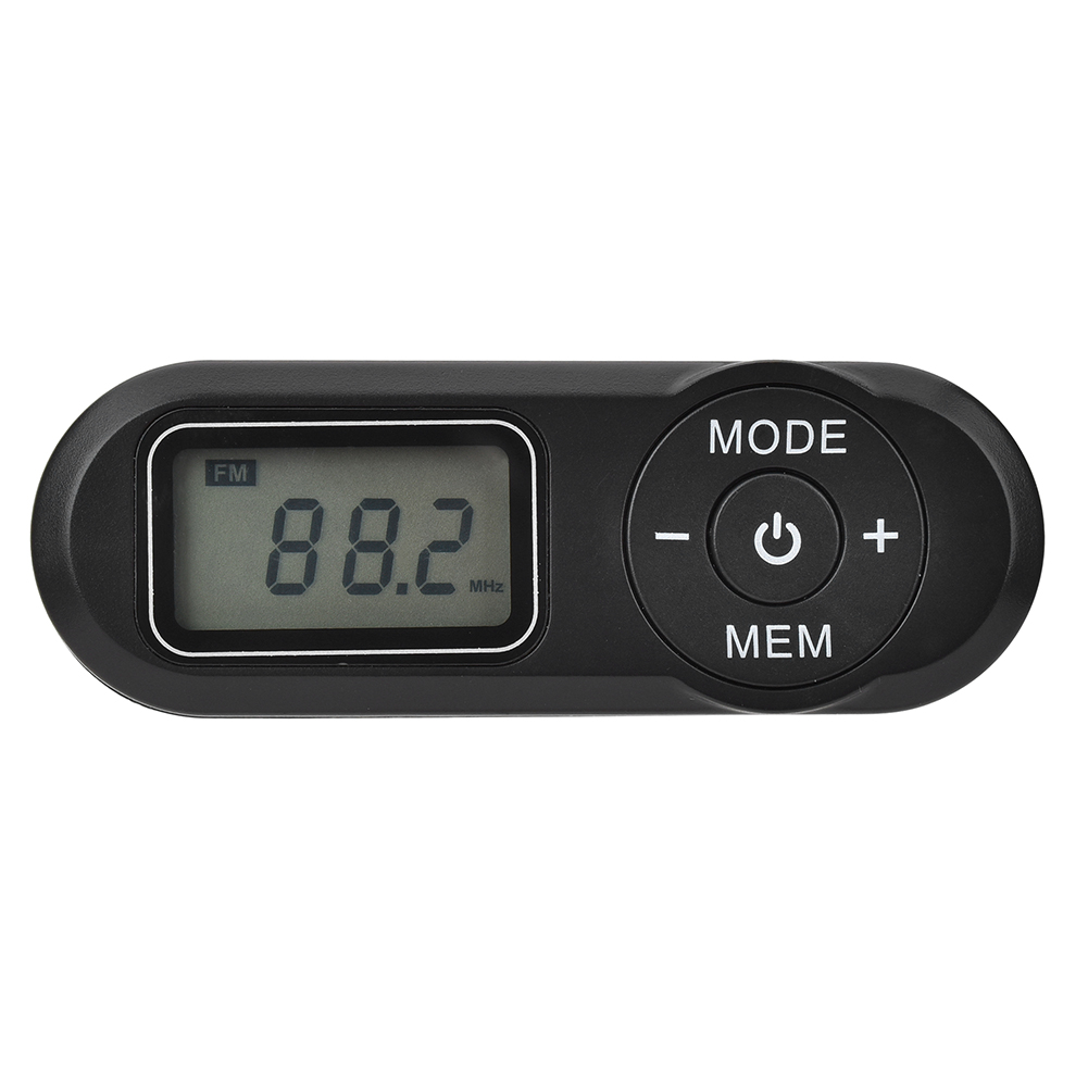 Mini Pocket FM Radio FM:64-108MHz Portable Sports Radio Receiver with LCD Display Neck Lanyard 3.5mm Headphone FM Player