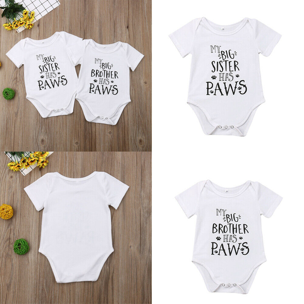 Pudcoco Neugeborenen Baby Junge Mädchen Kleidung Baumwolle Buchstaben Karosserie Gesamt Einteiliges Outfit Sunsuit