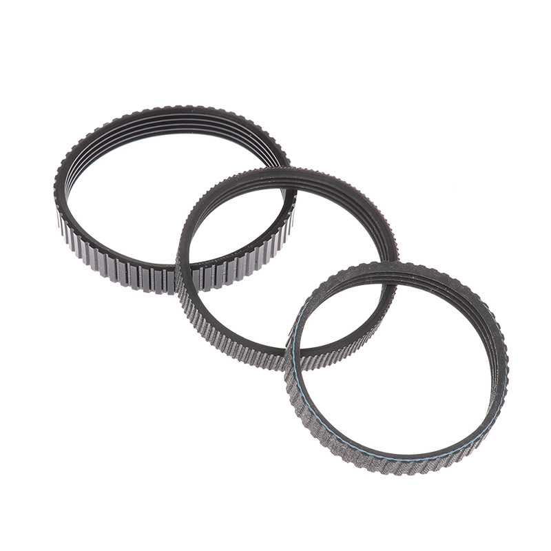 Pu af gummi el-høvl drev drivrem til  f20,218mm 1900b,238mm syd 90,255mm sort el-høvl tilbehør